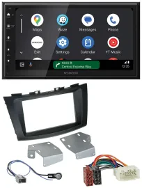 Kenwood DAB Bluetooth USB MP3 2DIN Autoradio für Suzuki Swift (ab 2010)