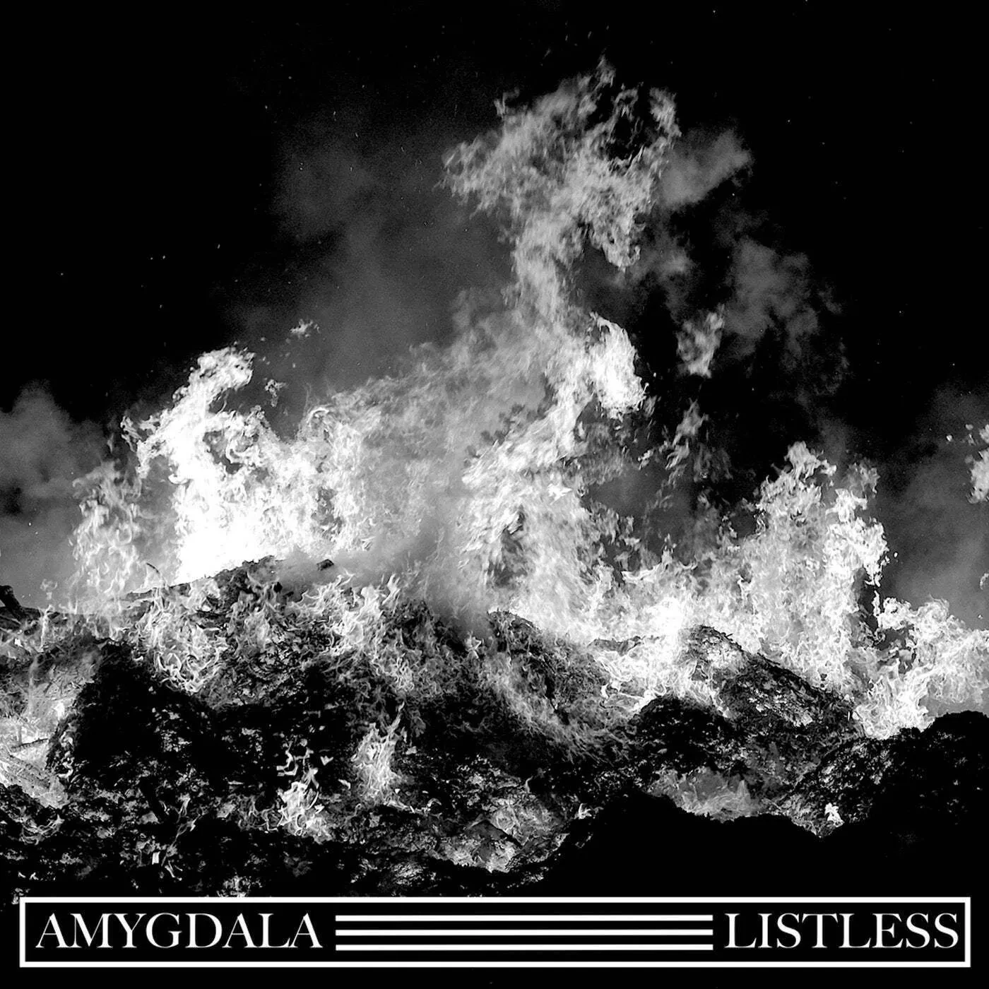 Виниловая пластинка Listless / Amygdala – Split 2021 Sealed