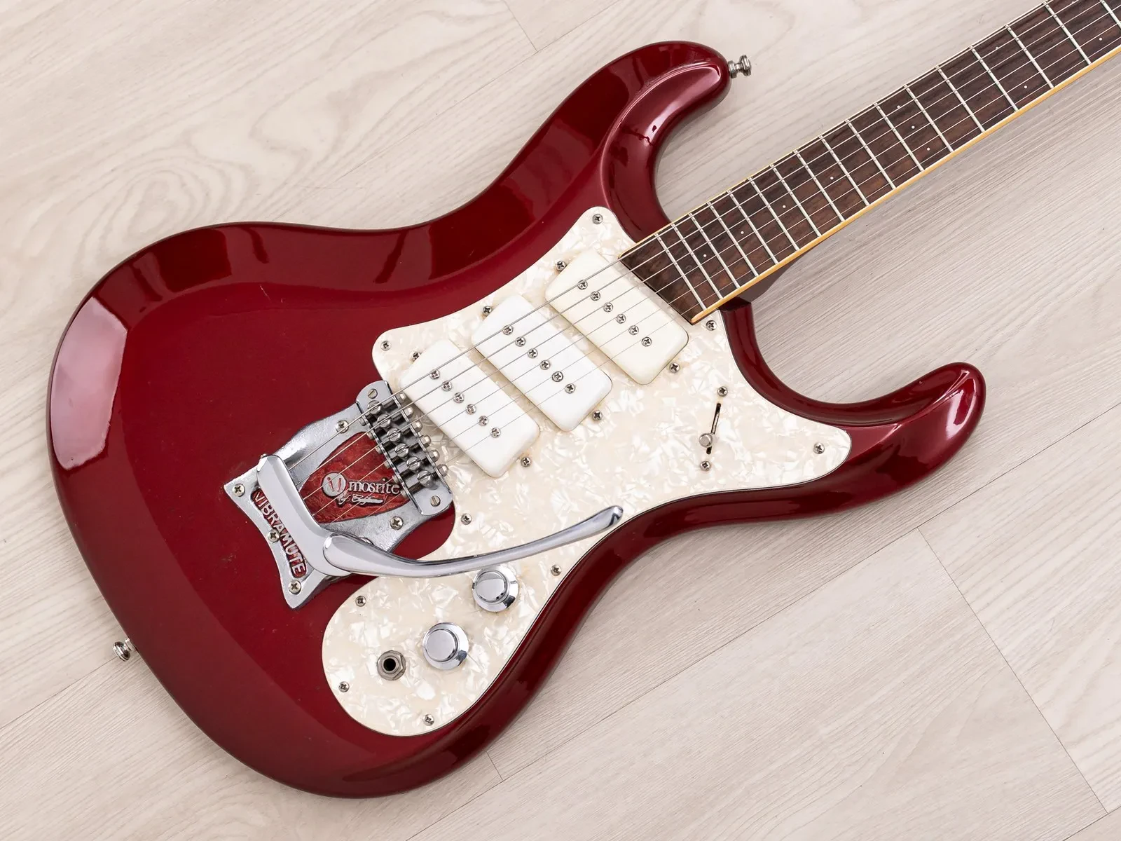 2004 Mosrite Eurorite 3 Pickup Non-Production Ventures-Style Guitar w/ Case