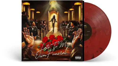 Виниловая пластинка Boldy James - Late To My Own Funeral - Red Marble [New Vinyl LP] Colored Vinyl,