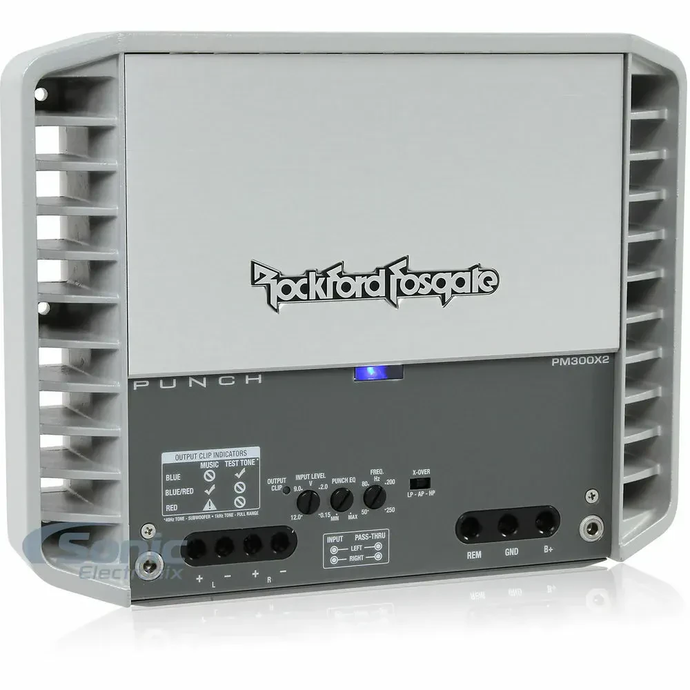 Усилитель мощности для морского применения Rockford Fosgate PM300X2 Punch Series 2-канальный, класс A/B