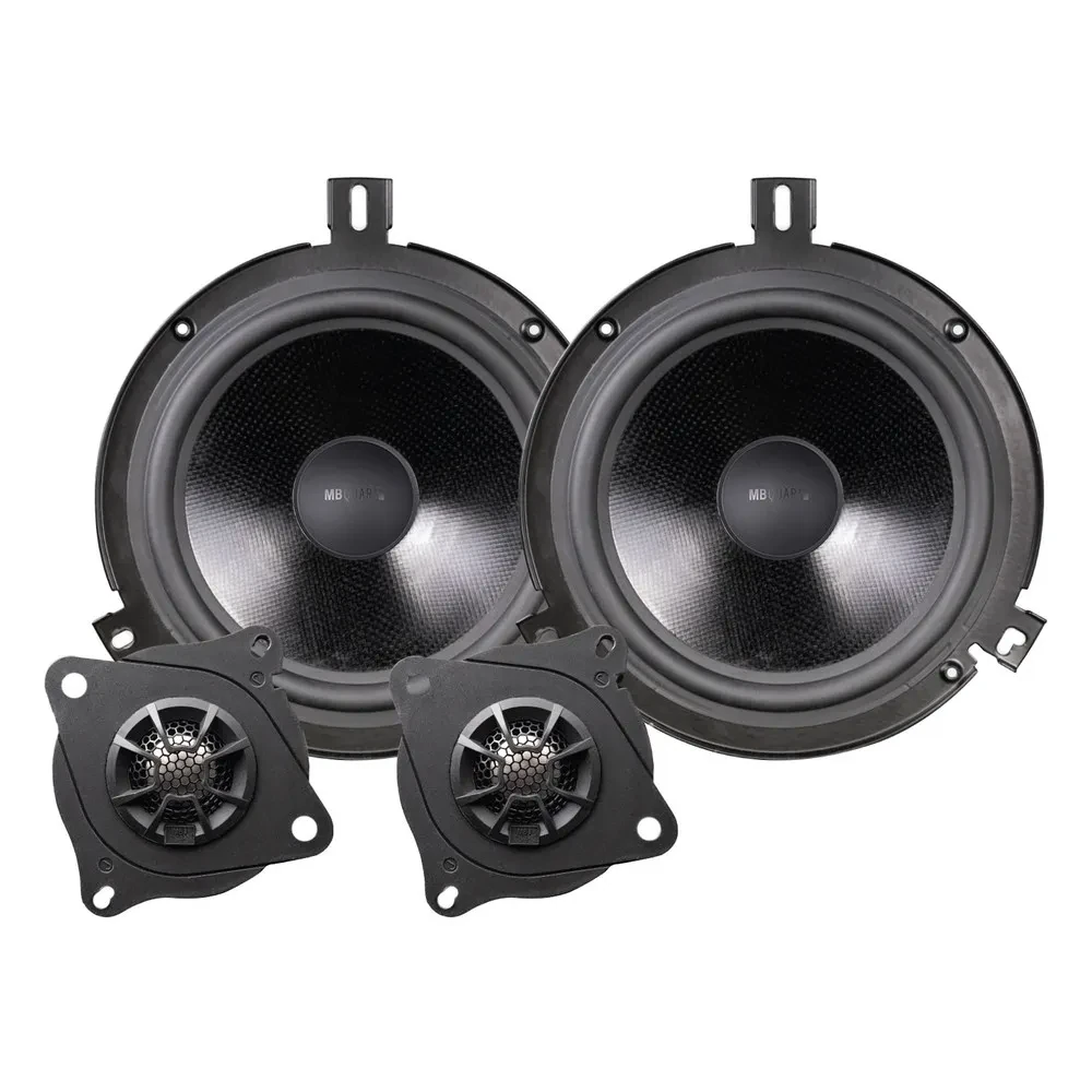 MB Quart JS1-216JK 6.5" Convertible 2 Way Coaxial/Component Speakers