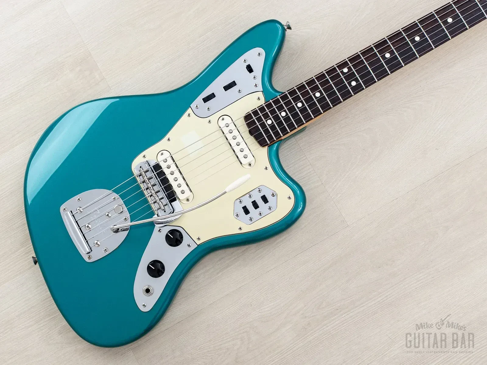 2005 Fender American Vintage '62 Jaguar Ocean Turquoise, 100% Original w/ Case