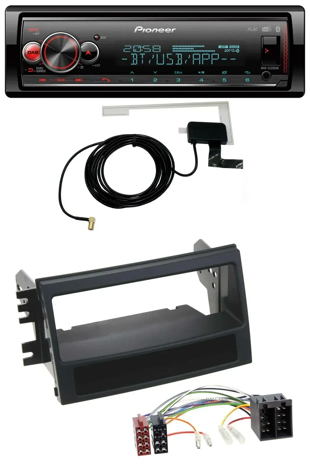 Автомагнитола для Kia Soul (AM, 2008–2011) Pioneer Bluetooth DAB USB MP3