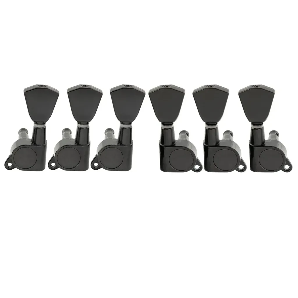 Колки для гитары Musiclily MX1345BK-3MX1346BK-3 3+3, черные