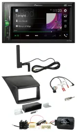 Автомагнитола для Mitsubishi L200 2010–2015 Pioneer 2DIN, DAB, Bluetooth, MP3