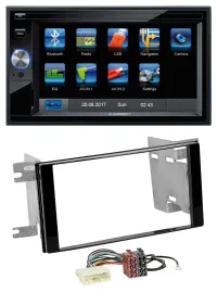 Blaupunkt SD Bluetooth 2DIN MP3 USB AUX Autoradio für Subaru Impreza Forester 07