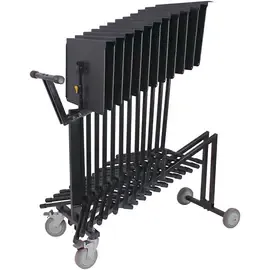 Hercules Stands 12-Stand Cart Black