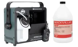 American DJ ADJ Entour Faze Jr Mobile Water Based Haze Machine w/Remote+Fluid