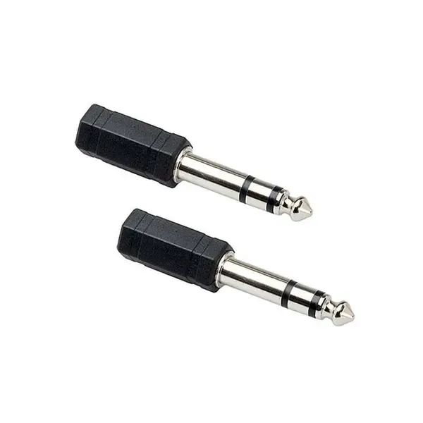 Переходник Hosa 2x GPM-103 Female Stereo 3.5mm Mini to Male Stereo 1/4" Phone Adapter 2 шт.