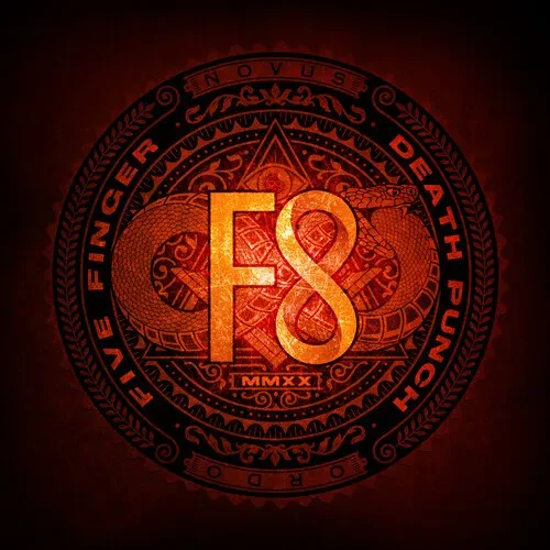 Виниловая пластинка Five Finger Death Punch - F8 [New Vinyl LP] Explicit, Red, Colored Vinyl, Gatefo