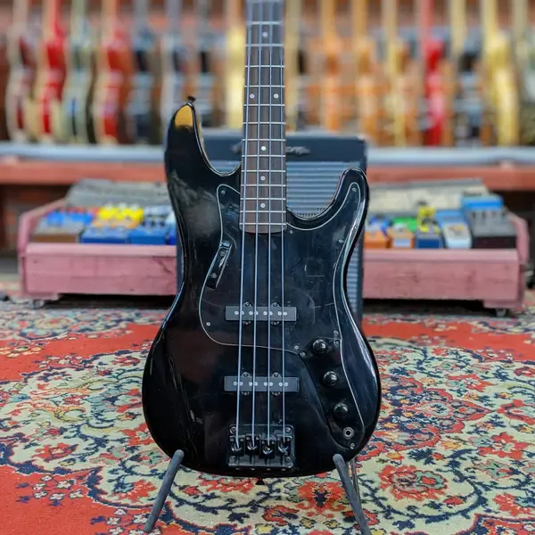 Бас-гитара Epiphone Rock Bass S-S Black Korea 1992