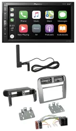 Pioneer USB 2DIN Bluetooth DAB MP3 Autoradio für Fiat Grande Punto 05-09 anthraz