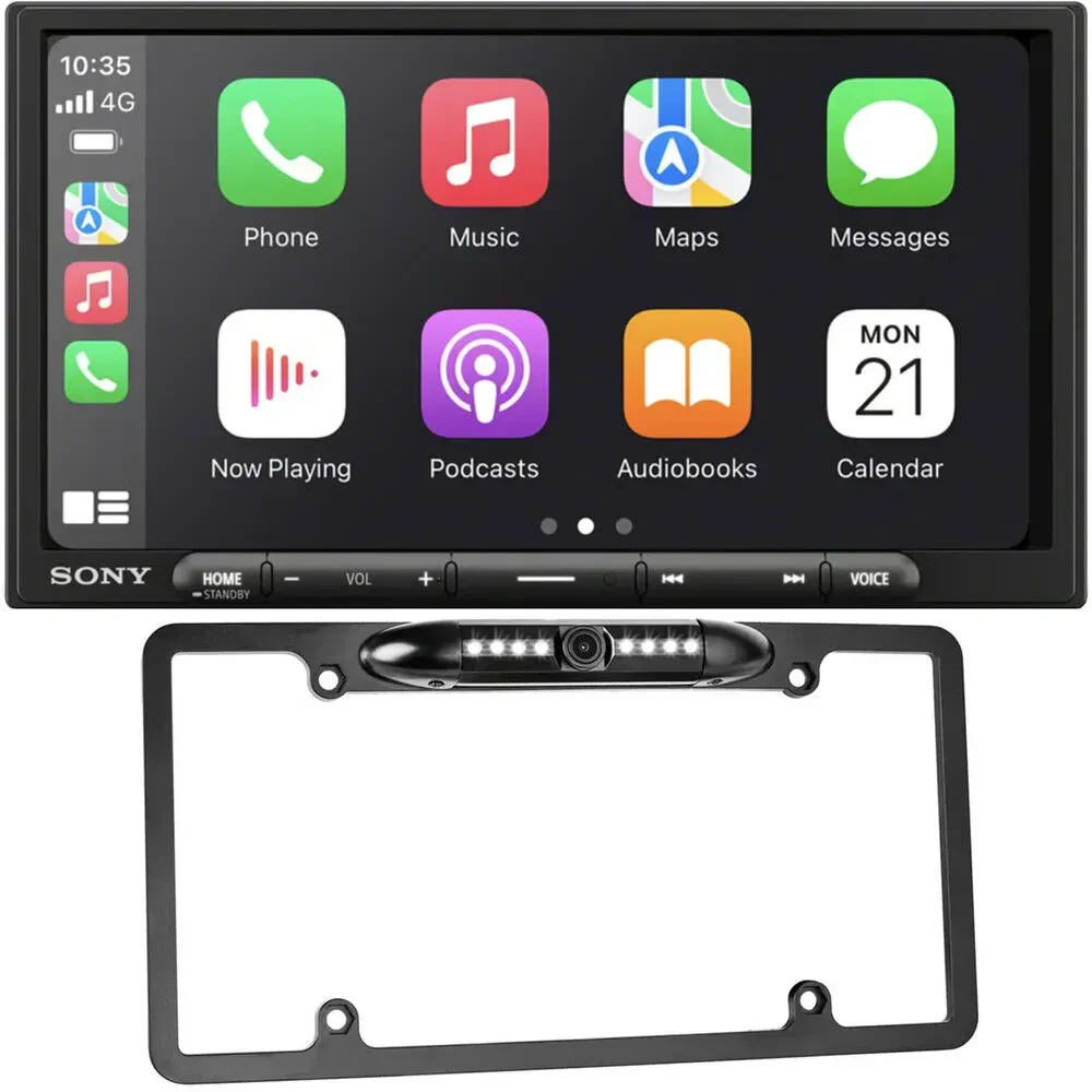 Автомагнитола Sony XAV-AX4000 6.95" сенсорный экран (набор, с камерой)