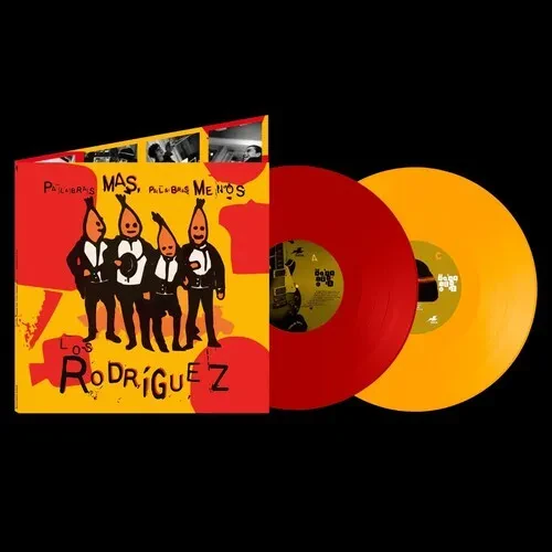 Виниловая пластинка Los Rodriguez - Palabras Mas, Palabras Menos - Yellow & Red Vinyl [New Vinyl LP]