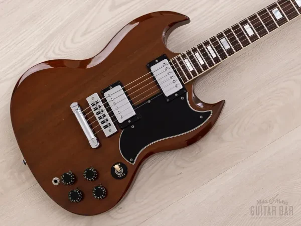 1974 Gibson SG Standard Vintage Guitar Walnut 100% Original w/ Tarbacks