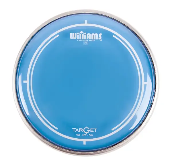 Пластик для барабана Williams 22" Target Blue WU2