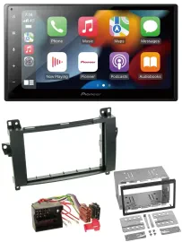 Pioneer DAB Bluetooth 2DIN USB MP3 Autoradio für Mercedes Viano Vito W639 06-14