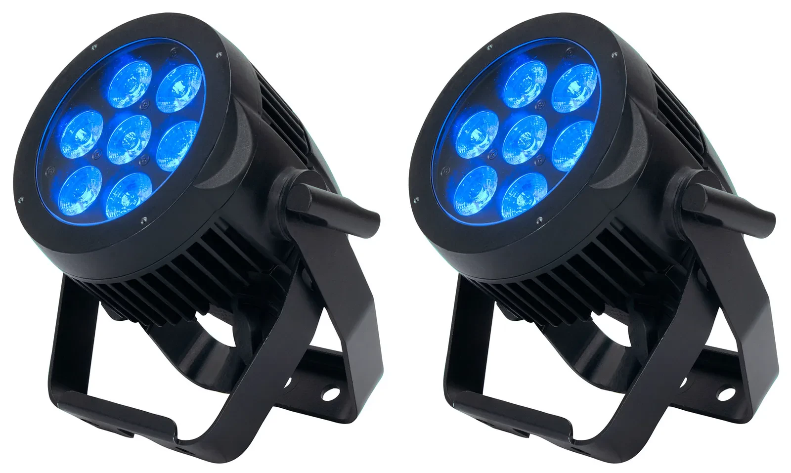 Прибор смены цвета American DJ 7P HEX IP65 RGBAW+UV LED DMX (пара)