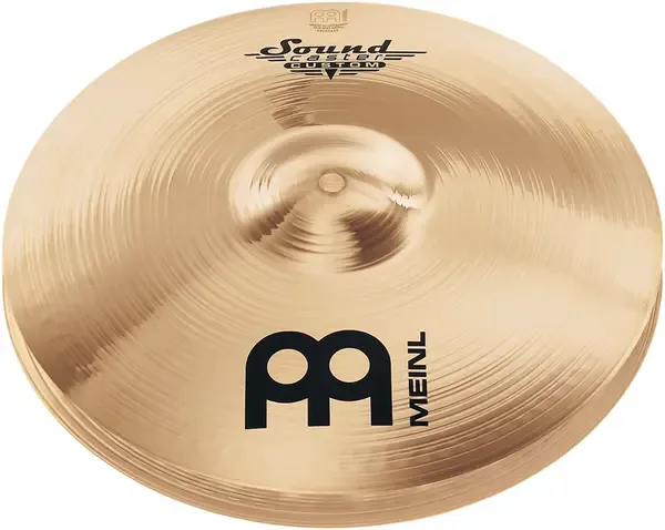 Тарелка барабанная MEINL 14" Soundcaster Custom Powerful Hi-Hat (пара)