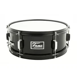 First Step Snare Drum 14"x5.5" Piano Black Mischholz Alu Stahlspannreifen