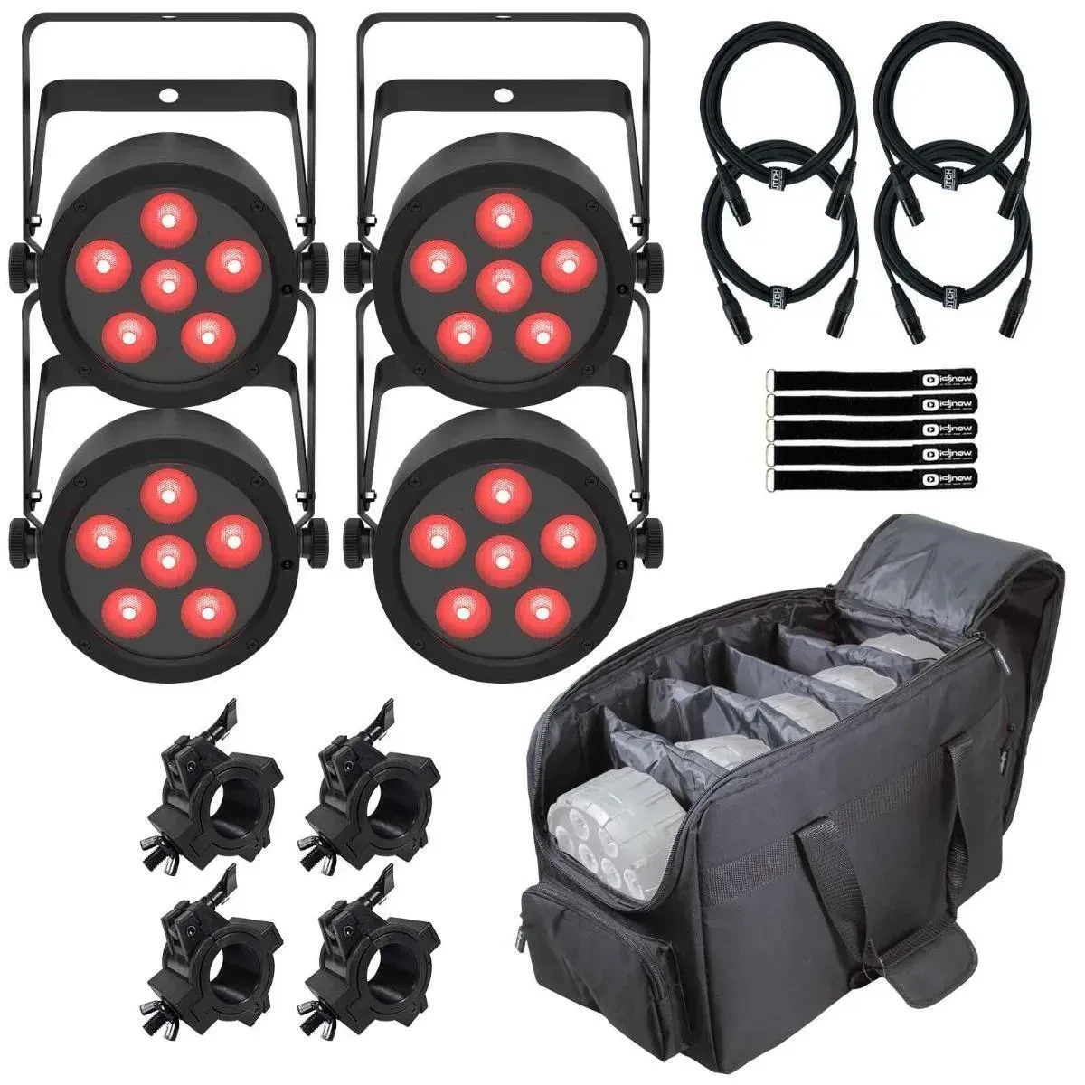 Комплект светового оборудования Chauvet DJ SLIMPARH6ILS-4PACK