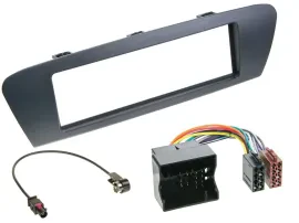 Einbauset DIN Autoradio für Renault Scenic (ab 12) - grau