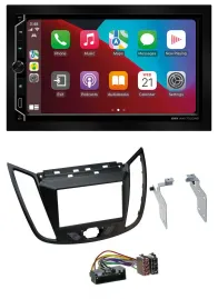 ESX 2DIN DAB USB MP3 Bluetooth Autoradio für Ford Kuga (DM2, ab 2013)