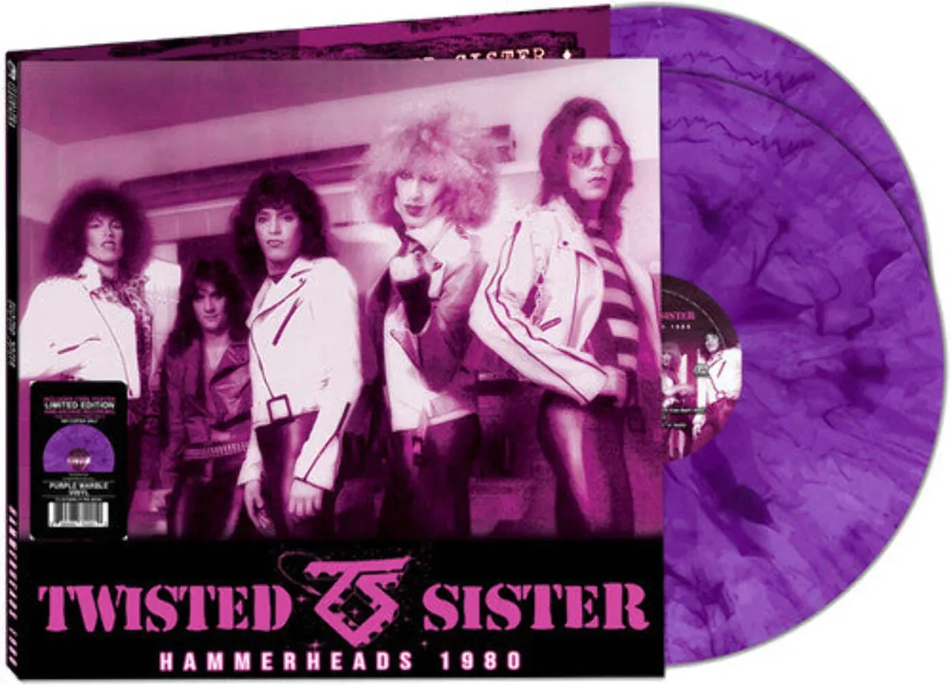 Twisted Sister - Hammerheads 1980 [Purple Marble Vinyl] NEW Vinyl