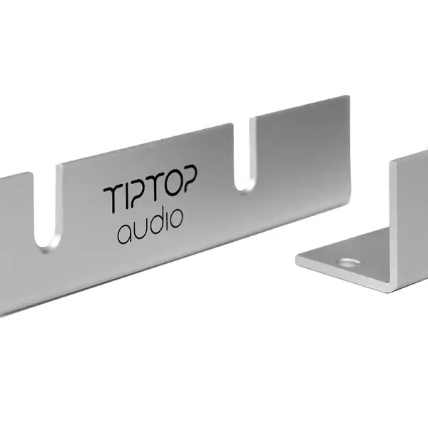 Крепеж для направляющих модульных синтезаторов  Tiptop Audio Z-Ears Rackmount Pair - Silver