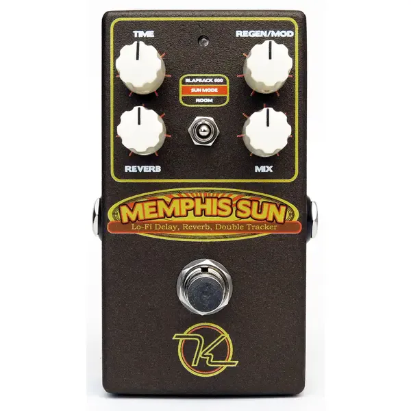 Педаль эффектов для электрогитары Keeley KSUN Memphis Sun Lo Fi Delay Reverb