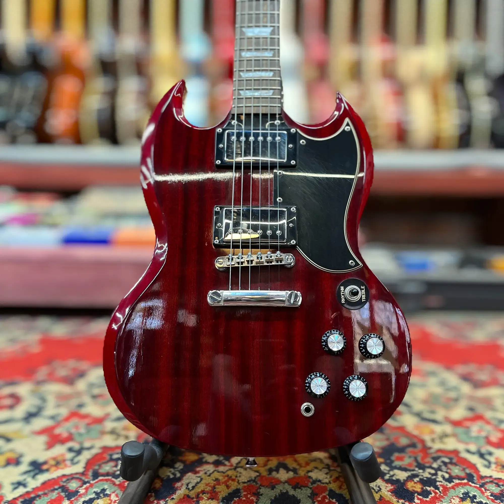Электрогитара Epiphone SG Standard HH Chery Red China 2000's
