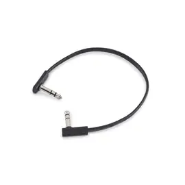Патч-кабель инструментальный ROCKBOARD Flat TRS Cable 30 cm Black