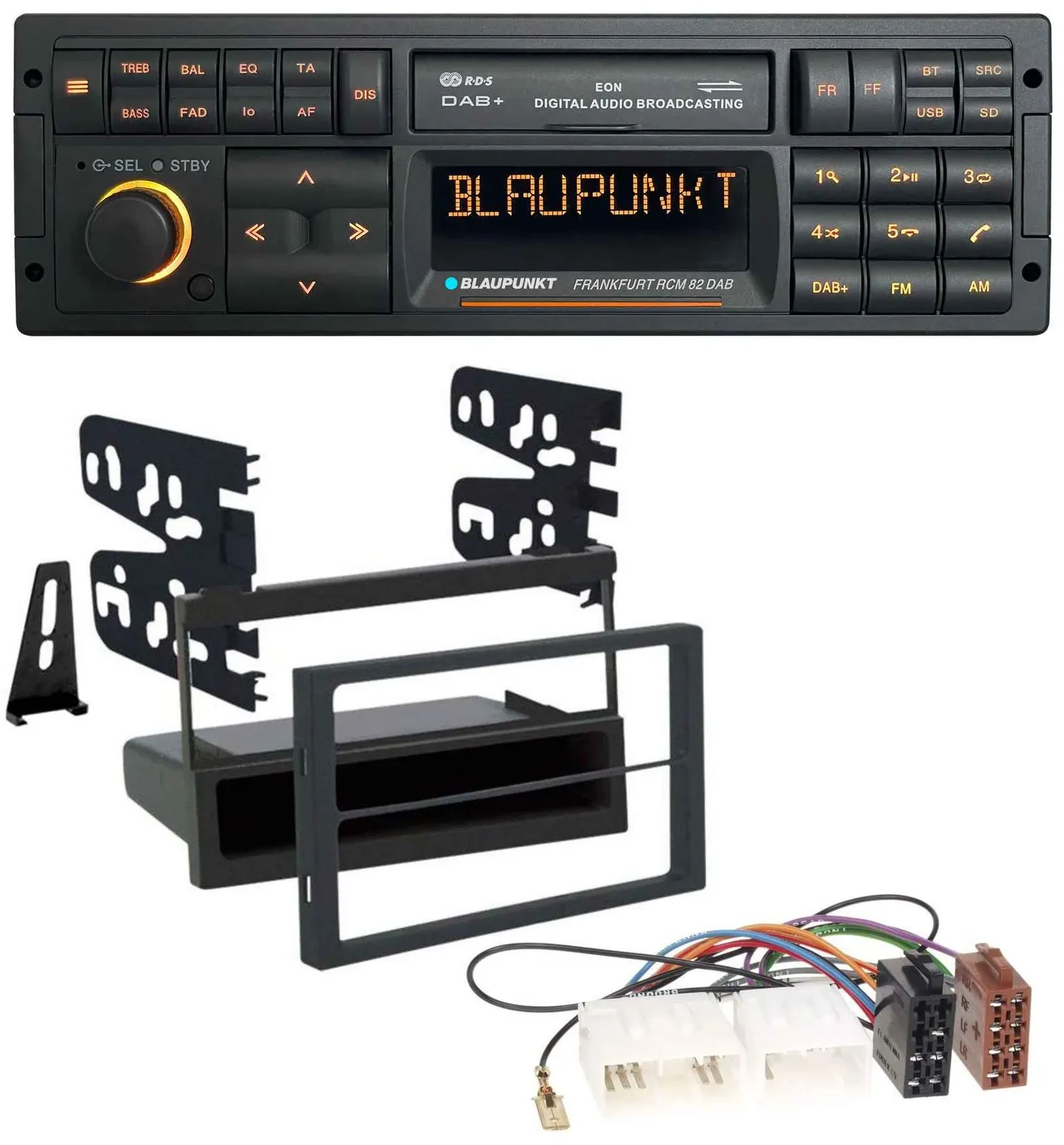 Blaupunkt USB DAB SD MP3 Bluetooth Autoradio für Mazda 626 (99-00) / MPV (96-99)