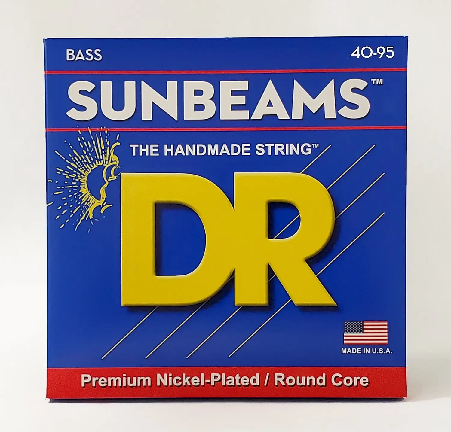 Струны для бас-гитары DR Strings SUNBEAM DR NLLR-40, 40 - 95