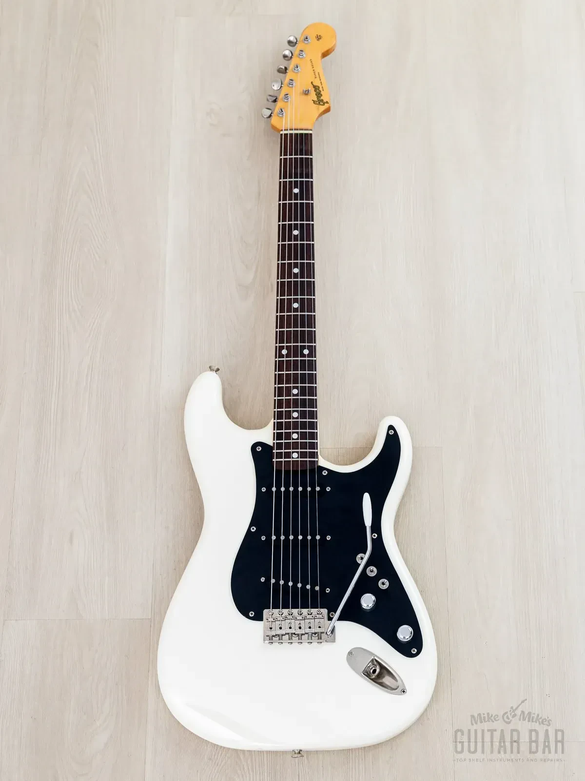 Электрогитара Greco SE600J Super Sound Jeff Beck S-Style SSS White w/gigbag Japan 1981