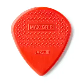 Медиаторы Dunlop Max-Grip Nylon Jazz III 471P3N