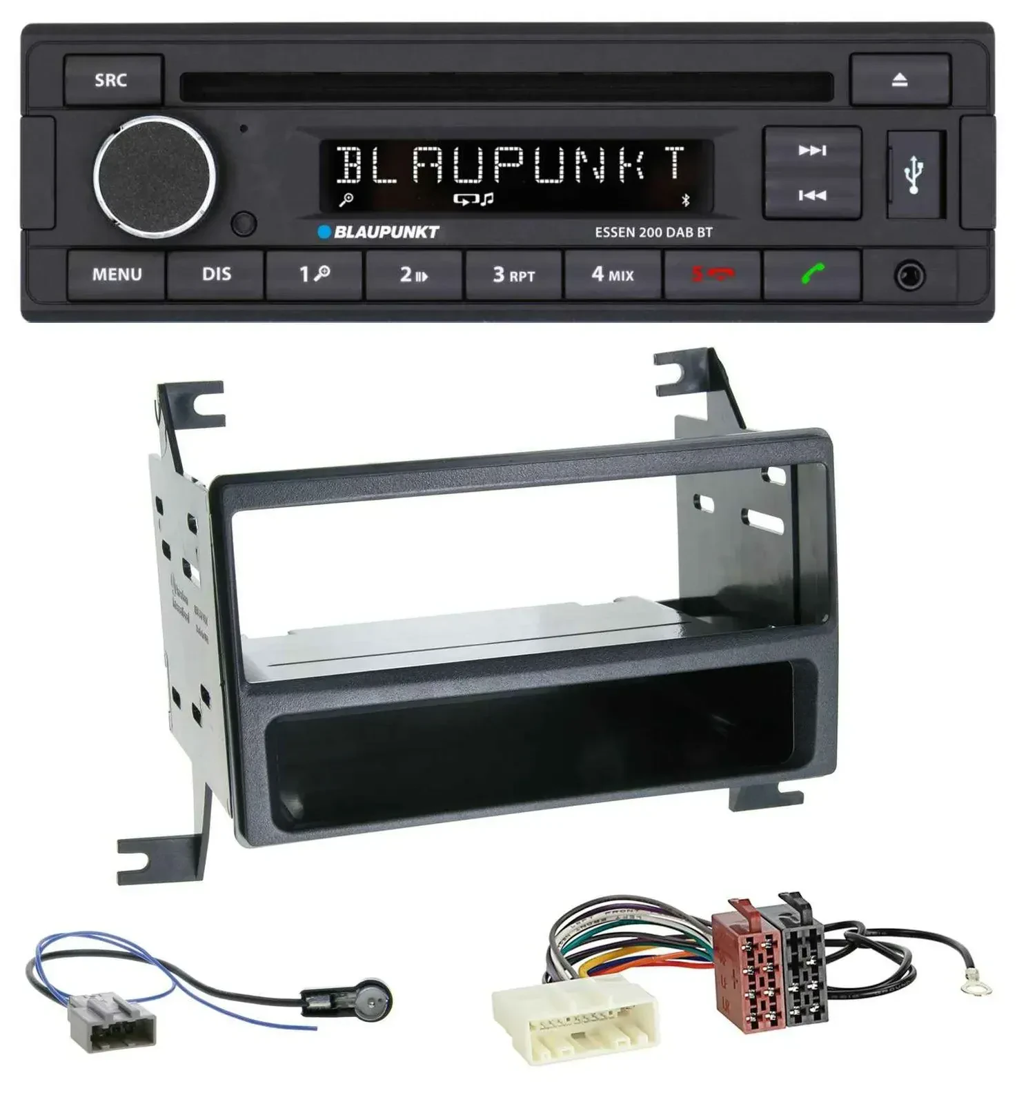 Blaupunkt USB MP3 Bluetooth DAB CD Autoradio für Nissan Juke (J15, 2010-2014)