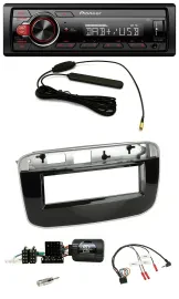 Pioneer MP3 DAB 1DIN Lenkrad USB Autoradio für Fiat Punto Punto Evo ab 2009