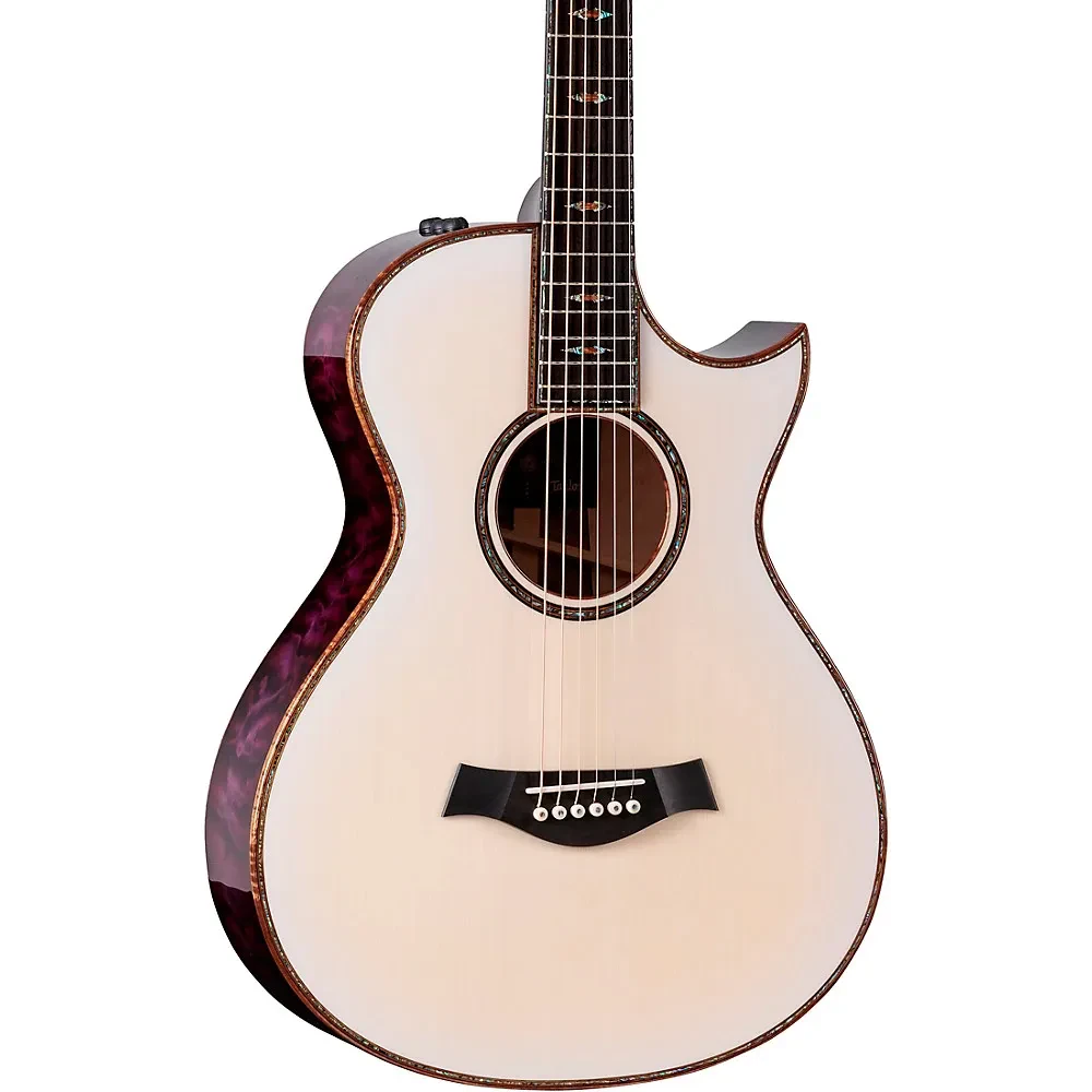 Электроакустическая гитара Taylor 2026 Catch Custom #6 C12ce Grand Concert 12-fret, Florentine, Lilac Wine, с кейсом