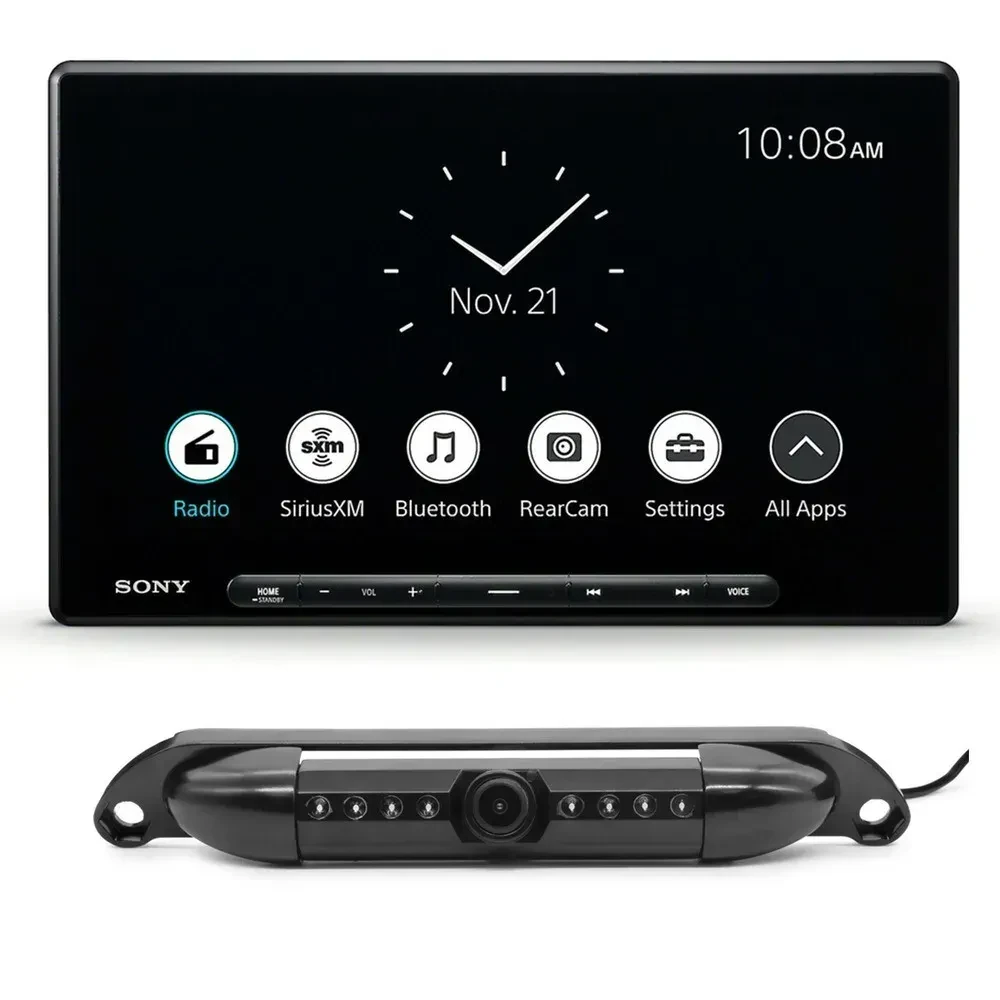 Автомагнитола Sony XAV-AX8500 10.1" (набор) с Slim Backup Camera Plate