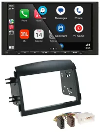 JBL USB 2DIN MP3 Bluetooth AUX Autoradio für Hyundai Sonata NF 2005-2008