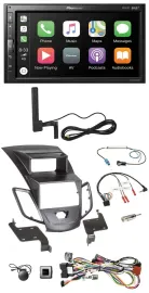 Pioneer USB 2DIN Bluetooth DAB Lenkrad Autoradio für Ford Fiesta Display 2008-10