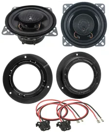 Dietz 80Watt 10cm 2-Wege Lautsprecher für Mercedes A-Klasse 04-12 Heck Auto Boxe