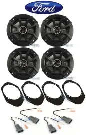 Ford Explorer 1995-1997 Kicker 5.25" Front+Rear Factory Speaker Kit