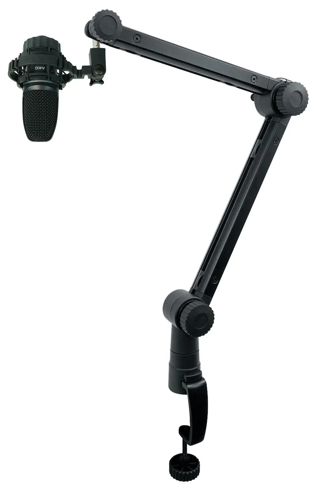 AKG C3000 Large Diaphragm Studio Recording Condenser Microphone+Pro Boom Arm