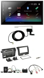 Pioneer DAB Lenkrad Bluetooth 2DIN USB Autoradio für Ford Ranger 2AB ab 04/2015