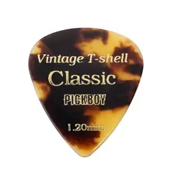 Медиаторы Pickboy GP-55/120 Celluloid Vintage Classic T-Shell 50шт.