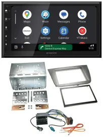 Kenwood DAB Bluetooth USB MP3 2DIN Autoradio für Seat Altea Altea XL Toledo anth