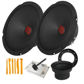 Cerwin-Vega CVP65 150W RMS 6.5" Coaxial Car Speaker + Accessories